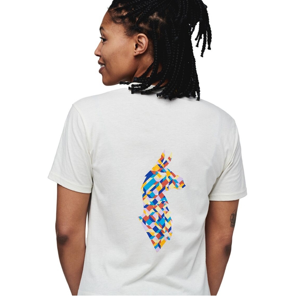 Cotopaxi Cream Short Sleeve Tee Small